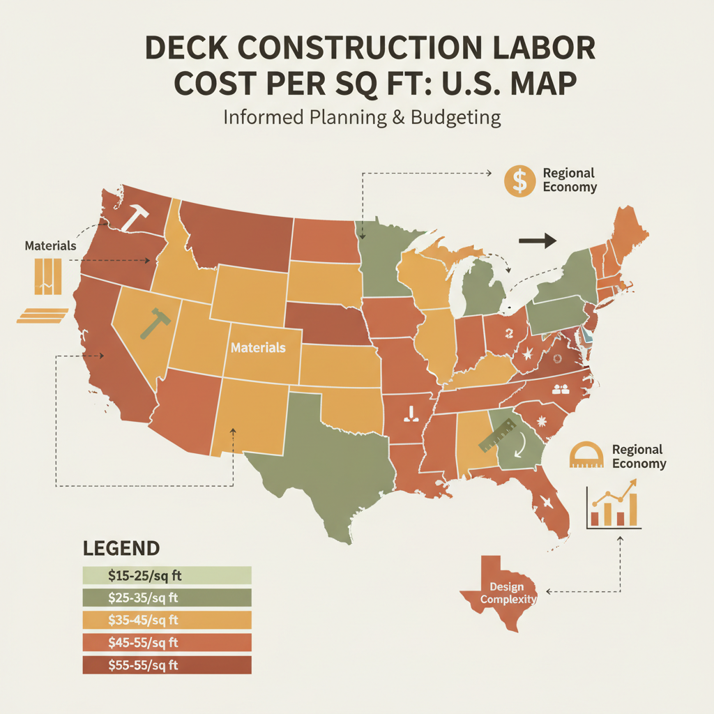 Labor Cost to Build a Deck Per Square Foot