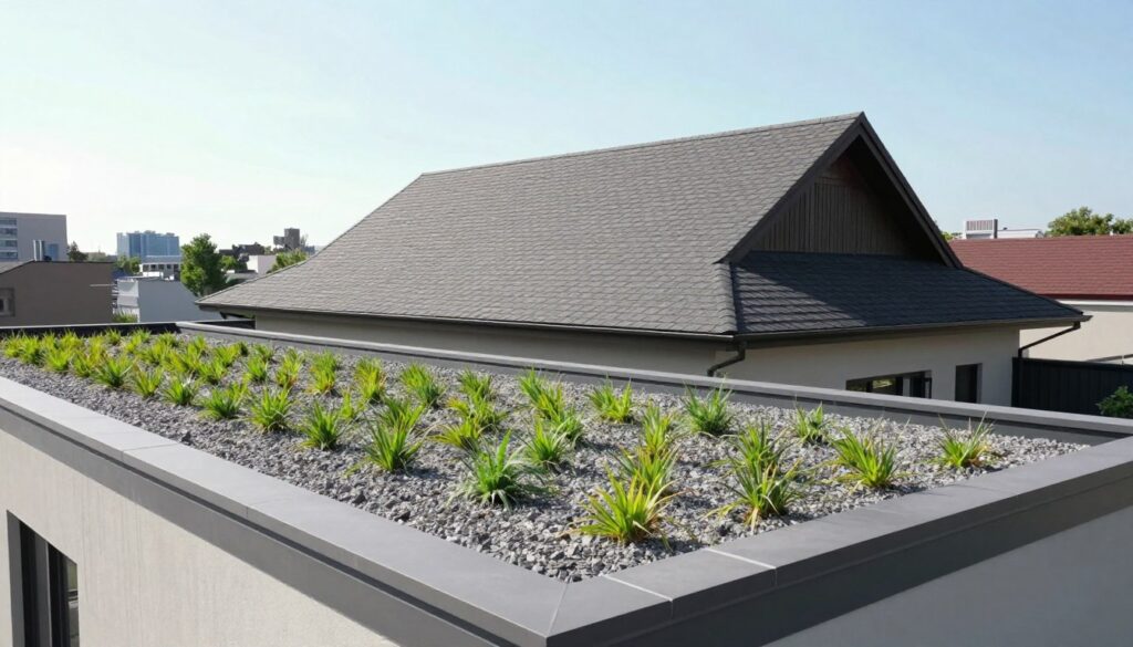 do flat slop roofs better then a gable roof​